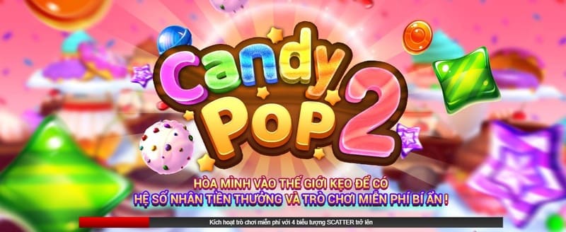 Candy pop JBO sẵn sàng cùng người chơi chinh phục thế giới kẹo ngọt